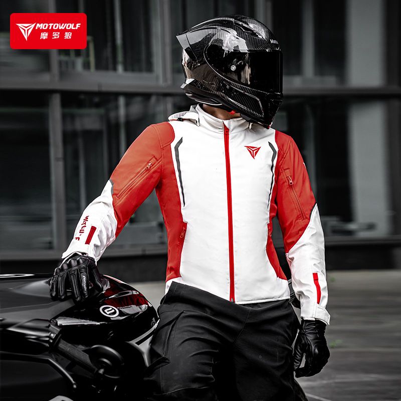 Cycling Commute Jacket - เสื้อแจ็คเก็ตมอเตอร์ไซค์ MOTOWOLF ป้องกันลม ระบายอากาศได้ดี อุ่นสบาย สำหรับฤดูใบไม้ร่วง/ฤดูหนาว