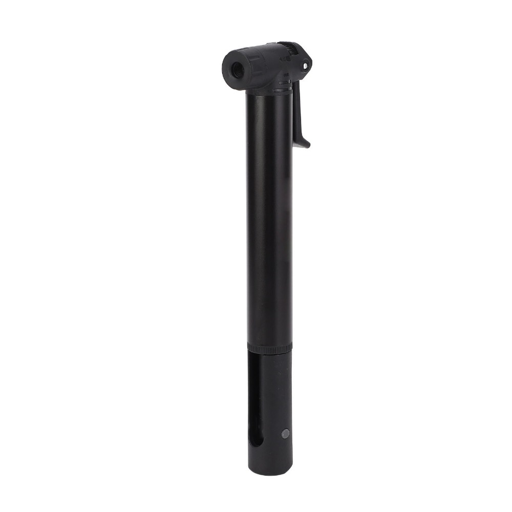 Bike Pump Frame Mount - ปั๊มลมจักรยานแบบพกพา อลูมิเนียมอัลลอยด์ ปั๊มลมจักรยานขนาดเล็กพลาสติกสีดำ พร้อมขายึดติดตั้งบนเฟรม ปั๊มลมยางจักรยาน