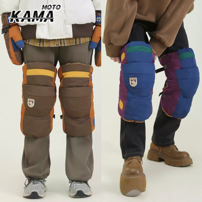 Winter Cycling Commute Gear - สนับเข่ากันหนาวสำหรับขี่มอเตอร์ไซค์ในฤดูหนาว สำหรับผู้ชายและผู้หญิง อุปกรณ์ป้องกันสำหรับยานพาหนะไฟฟ้า อุปกรณ์สำหรับการเดินทางในเมือง