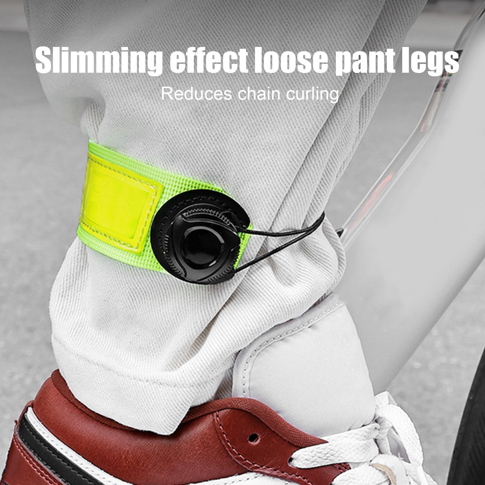 Cycling Commute Pants - สายรัดขาสะท้อนแสงสำหรับกางเกงจักรยาน 1 ชิ้น สายรัดกางเกงจักรยานสำหรับนักปั่นจักรยาน นักเดินป่า ผู้หญิง