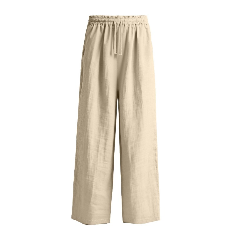 Cycling Commute Pants - กางเกงกีฬาลำลองสำหรับผู้ชาย ระบายอากาศได้ดี แห้งเร็ว ผลิตจากผ้าลินิน พร้อมดีไซน์เชือกผูก เหมาะสำหรับการเดินทางประจำวันและการปั่นจักรยาน
