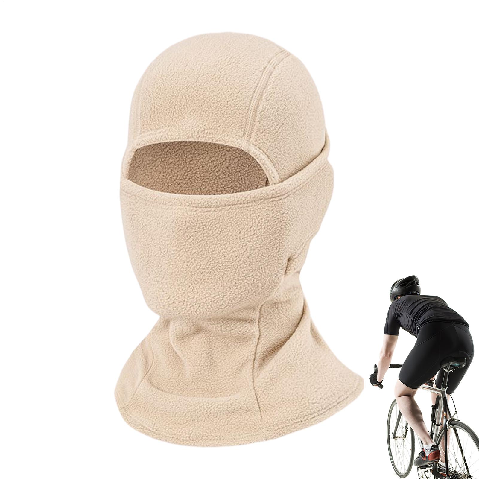 Winter Cycling Commute Gear - หน้ากากกันหนาวสำหรับมอเตอร์ไซค์ ผ้าคลุมคอ อุปกรณ์สำหรับขี่มอเตอร์ไซค์ จักรยาน ปั่นจักรยาน ผ้าคลุมคอสำหรับเล่นสโนว์บอร์ด