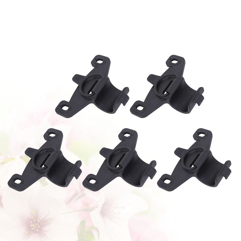 Bike Pump Frame Mount - ที่ยึดปั๊มจักรยานแบบซิลิโคน 5 ชิ้น สำหรับติดตั้งบนโครงจักรยาน ที่วางขวดน้ำ ใช้ได้กับจักรยานสามล้อส่วนใหญ่