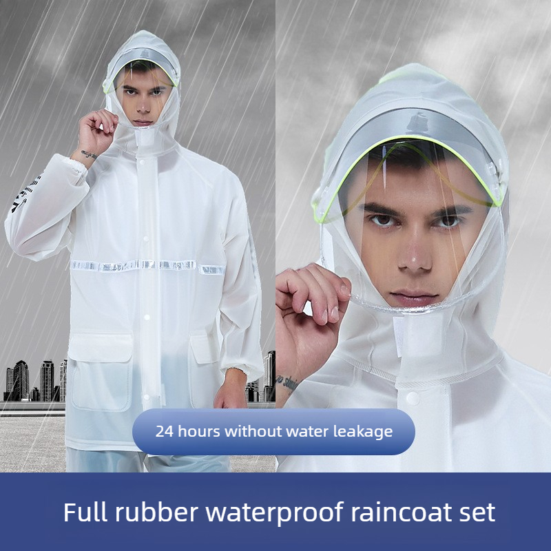 ชุดกันฝนสำหรับมอเตอร์ไซค์แบบสอ - Cycling Commute Pants บทวิจารณ์และราคา