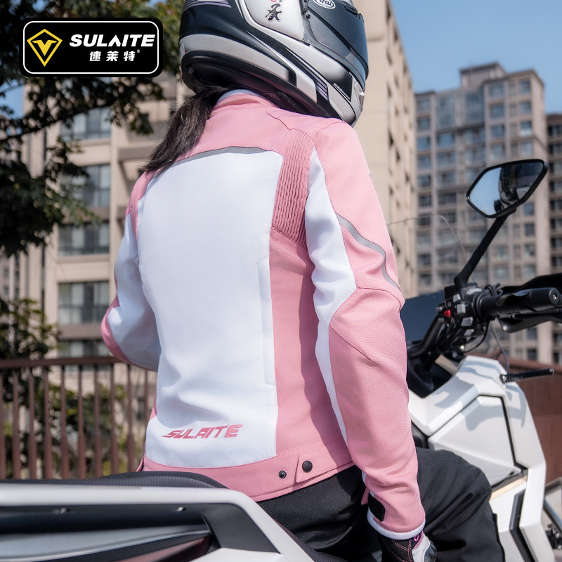 ชุดขี่มอเตอร์ไซค์สำหรับผู้หญิง - Cycling Commute Jacket บทวิจารณ์และราคา