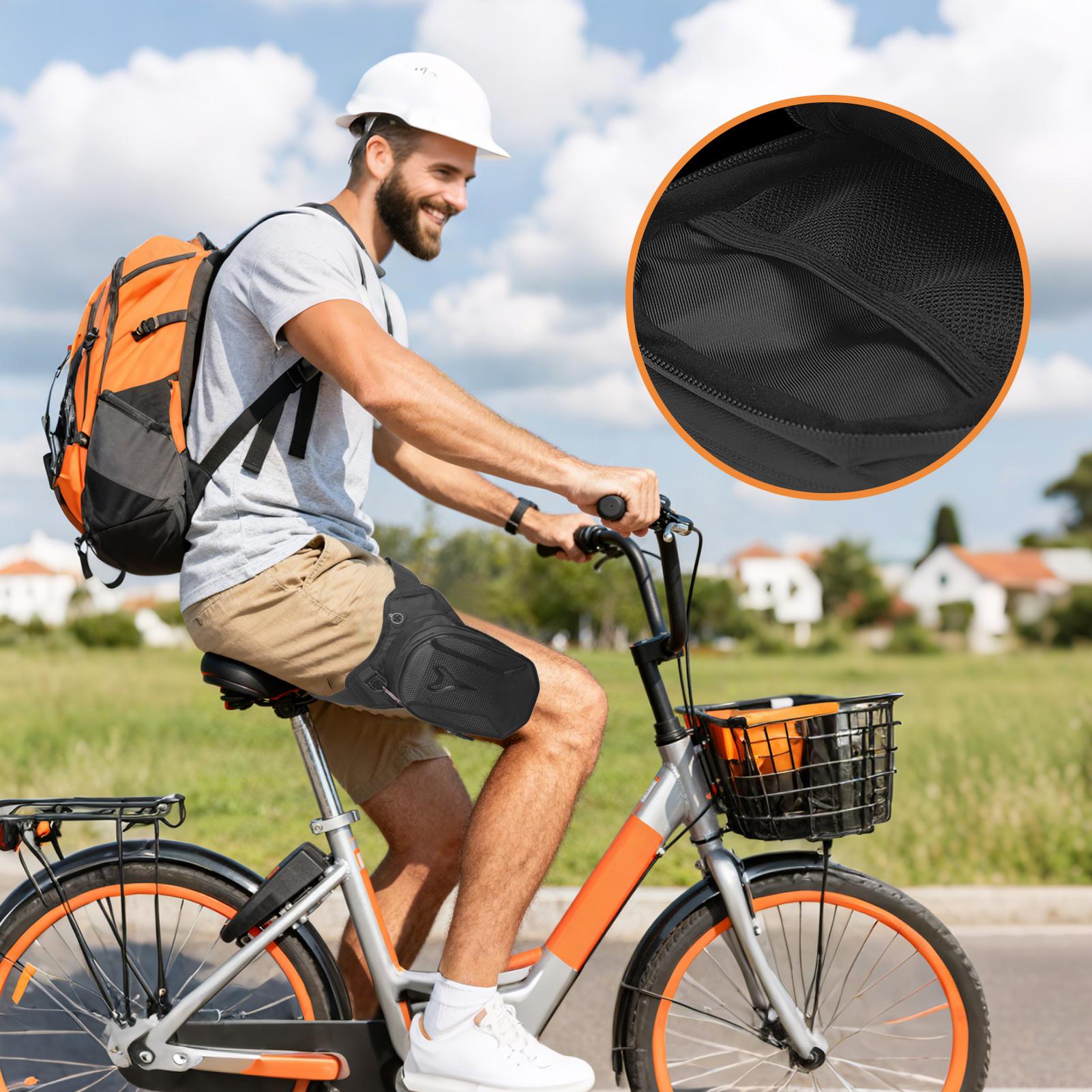 กระเป๋าคาดต้นขาสำหรับขี่มอเตอร - Commuting With Road Bike บทวิจารณ์และราคา
