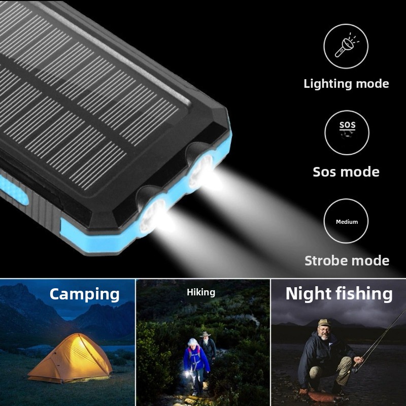 แบตเตอรี่สำรองพลังงานแสงอาทิตย - Usb Charger Dynamo บทวิจารณ์และราคา