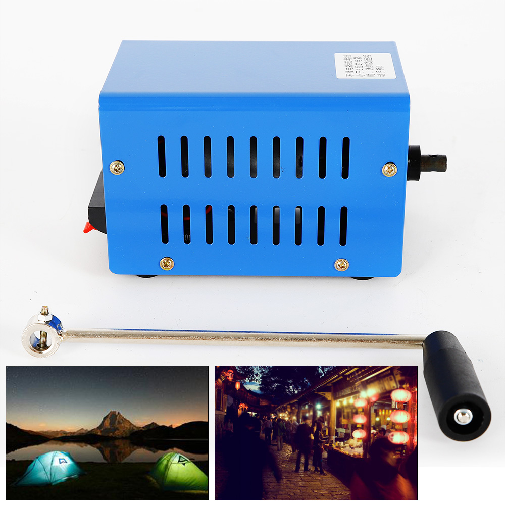 เครื่องกำเนิดไฟฟ้า20W แบบมือ D - Usb Charger Dynamo บทวิจารณ์และราคา