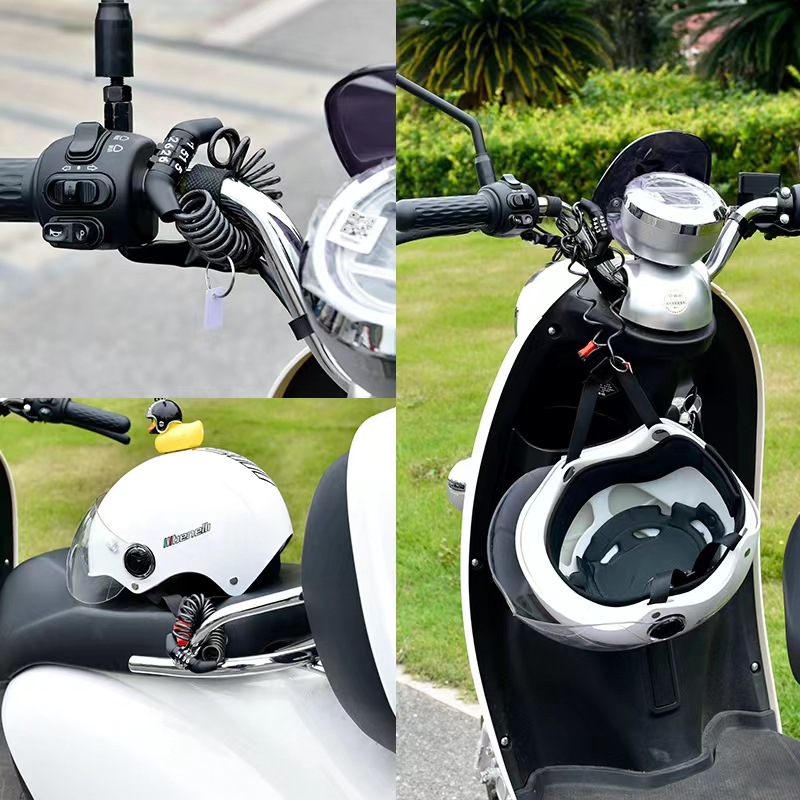 กุญแจล็อคแบบสายเคเบิลป้องกันกา - Cable Lock Flexible บทวิจารณ์และราคา
