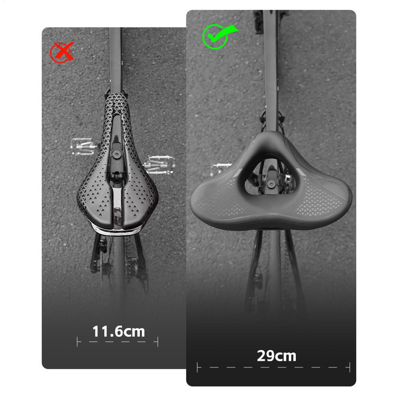 เบาะรองนั่งจักรยานแบบมีรูระบาย - Cycling Commute Distance บทวิจารณ์และราคา