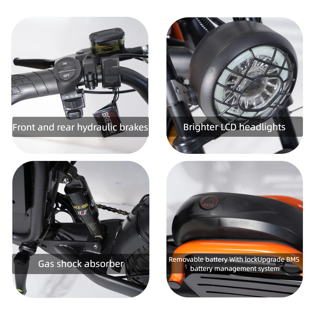 มอเตอร์ไซค์ไฟฟ้า 60V 20Ah ยางก - Commuting With Road Bike บทวิจารณ์และราคา