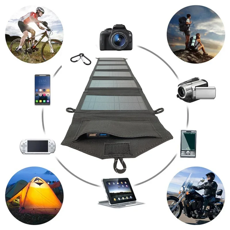 แผงชาร์จพลังงานแสงอาทิตย์แบบพั - Usb Charger Dynamo บทวิจารณ์และราคา
