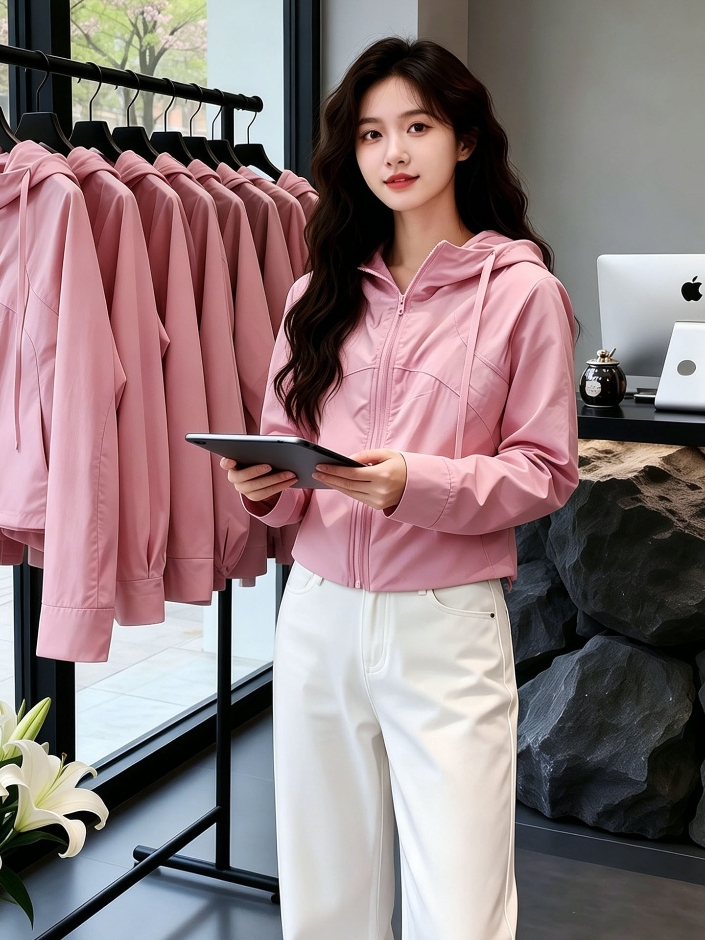 เสื้อแจ็คเก็ตผู้หญิงผ้าไอซ์ซิล - Cycling Commute Jacket บทวิจารณ์และราคา