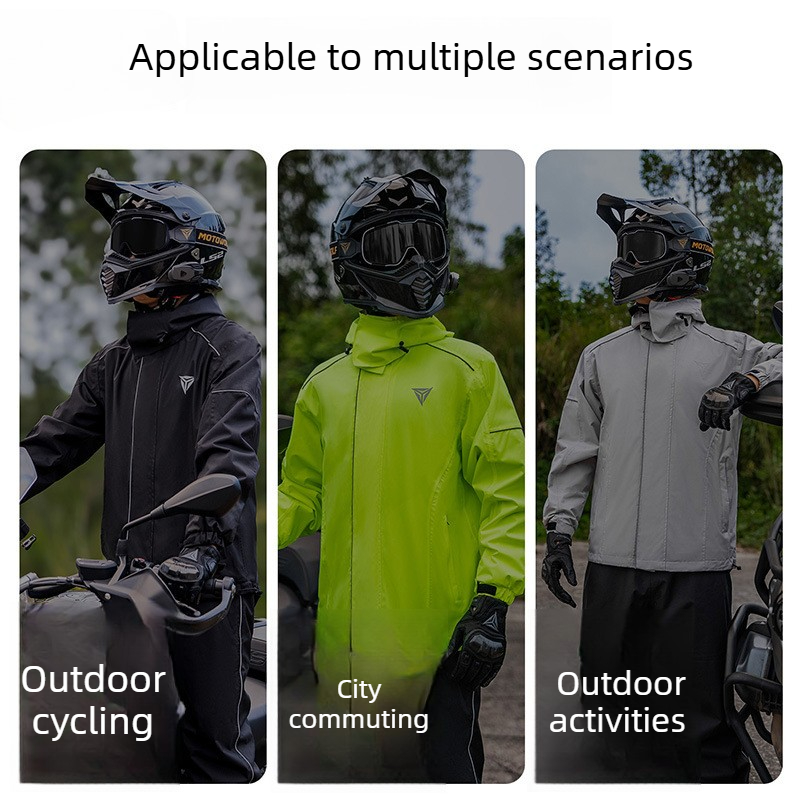 ชุดกันฝนสำหรับมอเตอร์ไซค์ เสื้ - Cycling Commute Pants บทวิจารณ์และราคา