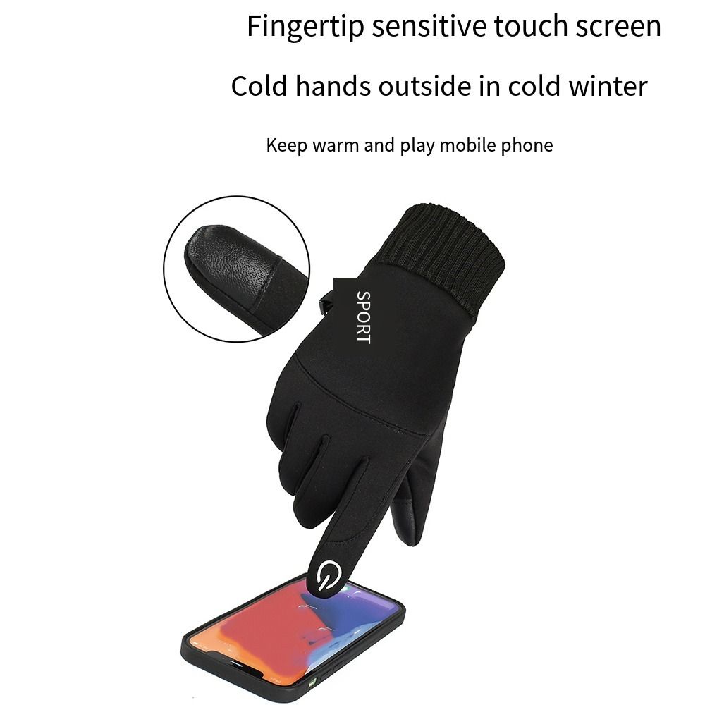 ถุงมือหน้าจอสัมผัสสำหรับฤดูใบไ - Winter Cycling Commute บทวิจารณ์และราคา