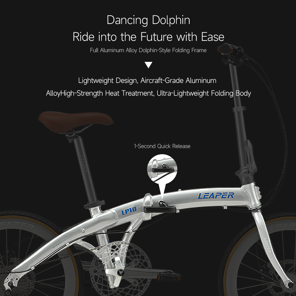 จักรยานพับได้สีน้ำตาลหนังแท้ ข - Commuting With Bike บทวิจารณ์และราคา