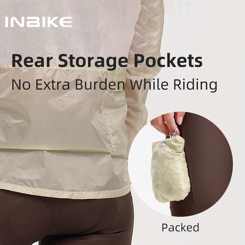 INBIKE เสื้อกันลมสำหรับปั่นจัก - Cycling Commute Jacket บทวิจารณ์และราคา